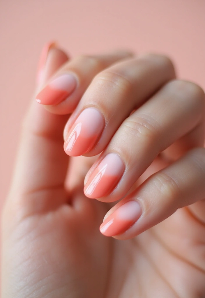 27 Nail Art for Small Hands – Designs That Enhance Proportion - 6. Classic Ombre with a Twist