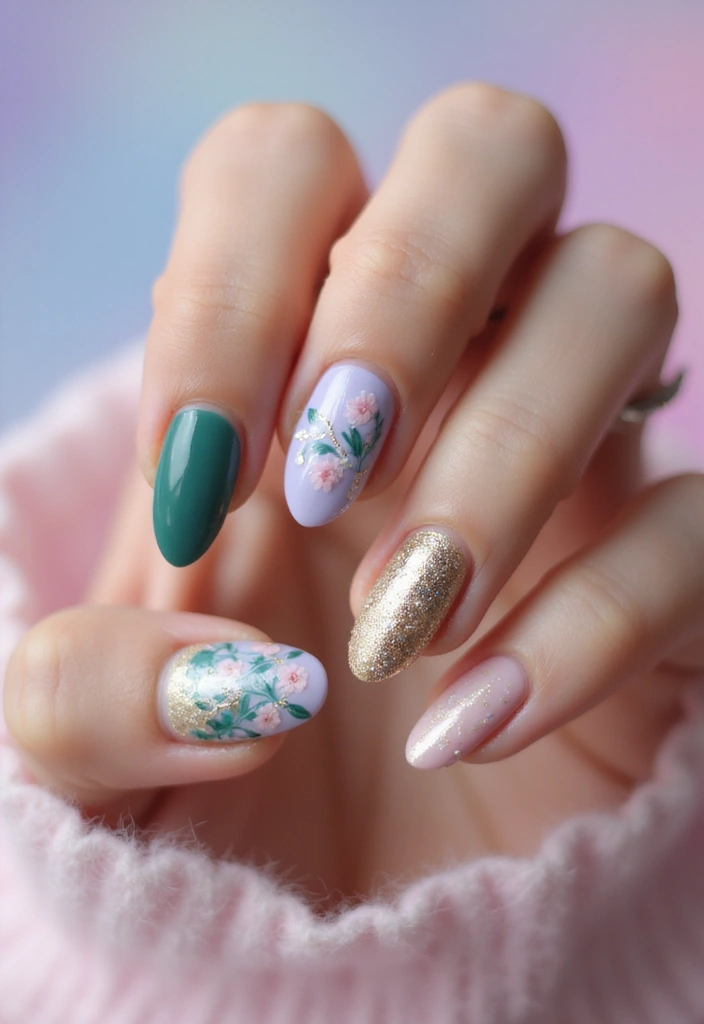 27 Nail Art for Small Hands – Designs That Enhance Proportion - 7. Textured Nail Art for Dimension