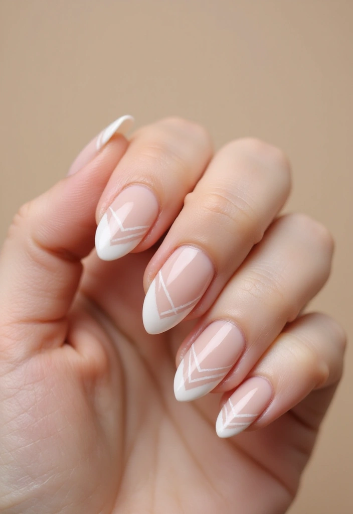 27 Sheer Nude Nails for a Natural, Polished Everyday Look - 11. Subtle Stripes