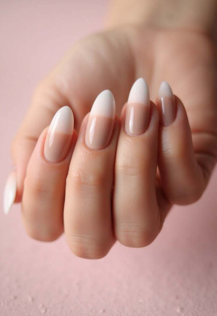 27 Sheer Nude Nails for a Natural, Polished Everyday Look - 2. Ombre Effect