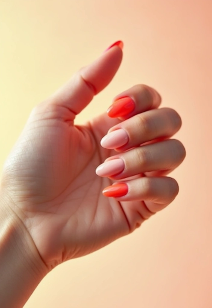 27 Sheer Nude Nails for a Natural, Polished Everyday Look - 9. Sheer with a Twist of Color