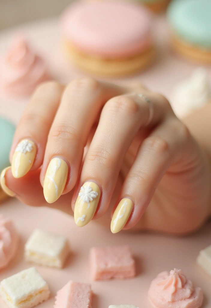 28 Balletcore Nails to Match Your Soft, Dreamy Aesthetic - 11. Buttercream Bliss