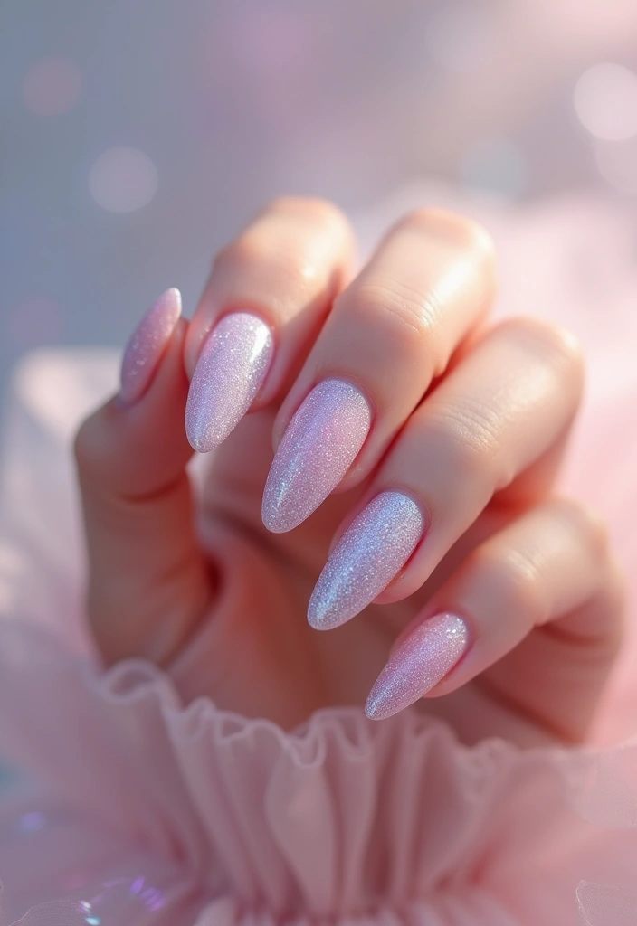 28 Balletcore Nails to Match Your Soft, Dreamy Aesthetic - 2. Tutu Inspired Tips