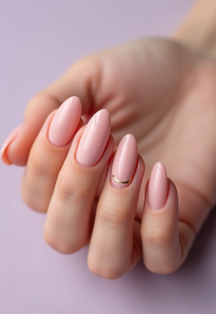 28 Balletcore Nails to Match Your Soft, Dreamy Aesthetic - 3. Ballet Slipper Blush