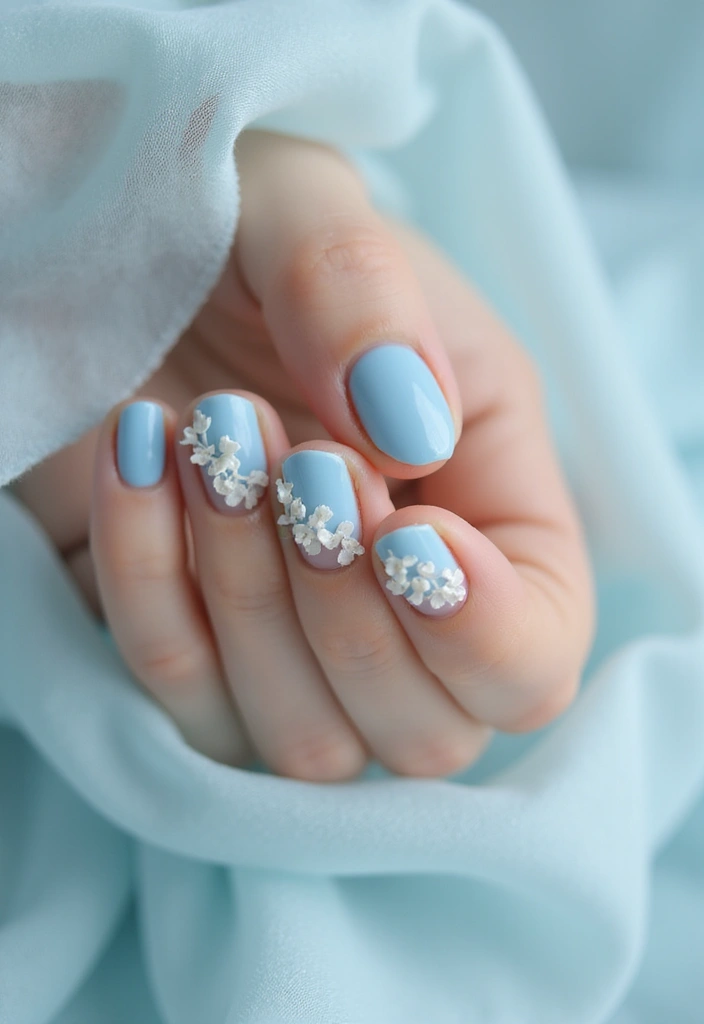 28 Balletcore Nails to Match Your Soft, Dreamy Aesthetic - 5. Chiffon Ruffles