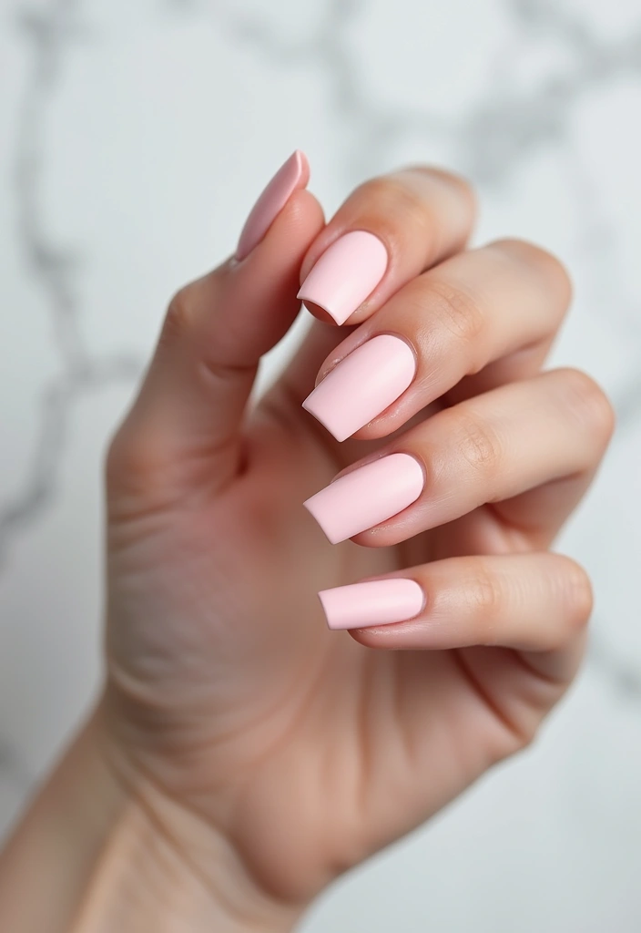 28 Bridal Nails Simple – Elegant & Timeless for Your Big Day - 14. Elegant Matte Finish