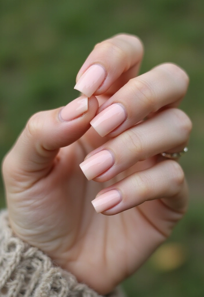 28 Nail Extensions DIY: Tips for Beginners Without a Kit - 13. The Minimalist Approach: Barely There Extensions