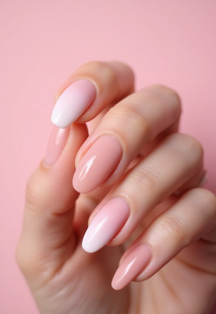 28 Stiletto Nails for Beginners – How to Rock the Drama - 23. Rosy Ombre