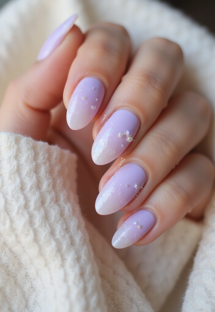 28 Wedding Nail Art with Pearls, Crystals & Delicate Details - 16. Textured Nails with Pearls