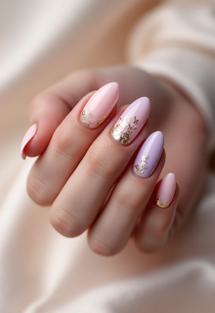 29 Bridesmaid Nails Matching – Coordinated Looks for the Crew - 26. Match the Dress