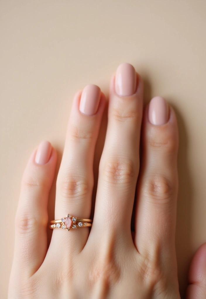 29 Nails with Rings Aesthetic – Styling Tips & Inspiration - 4. Minimalist Chic