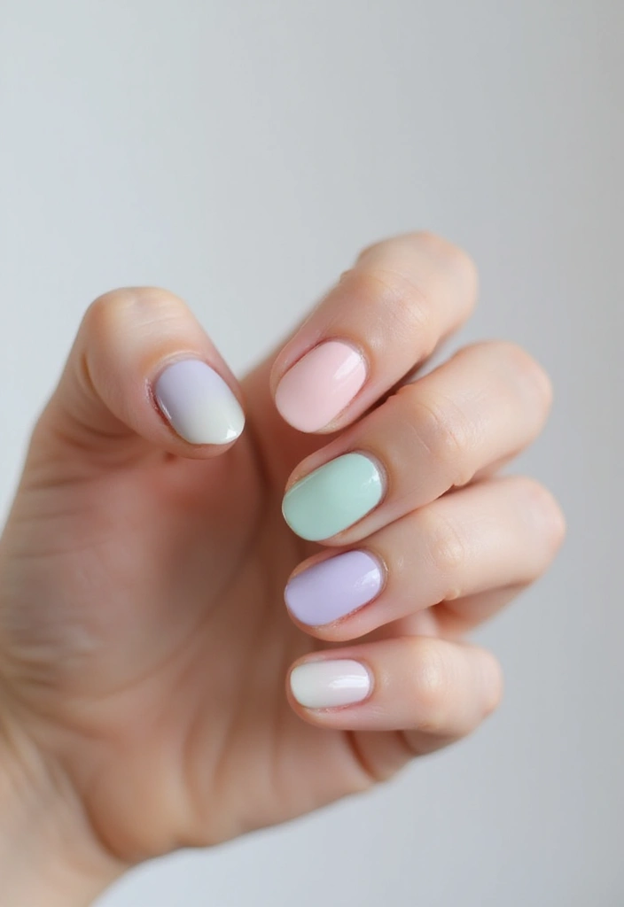 29 Ways to Make Short Nails Look Longer Instantly - 2. Opt for Light Colors