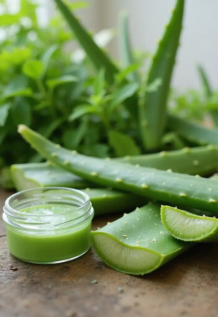 30 Cuticle Care Routine for Baby-Soft Hands - 5. Aloe Vera Gel Application