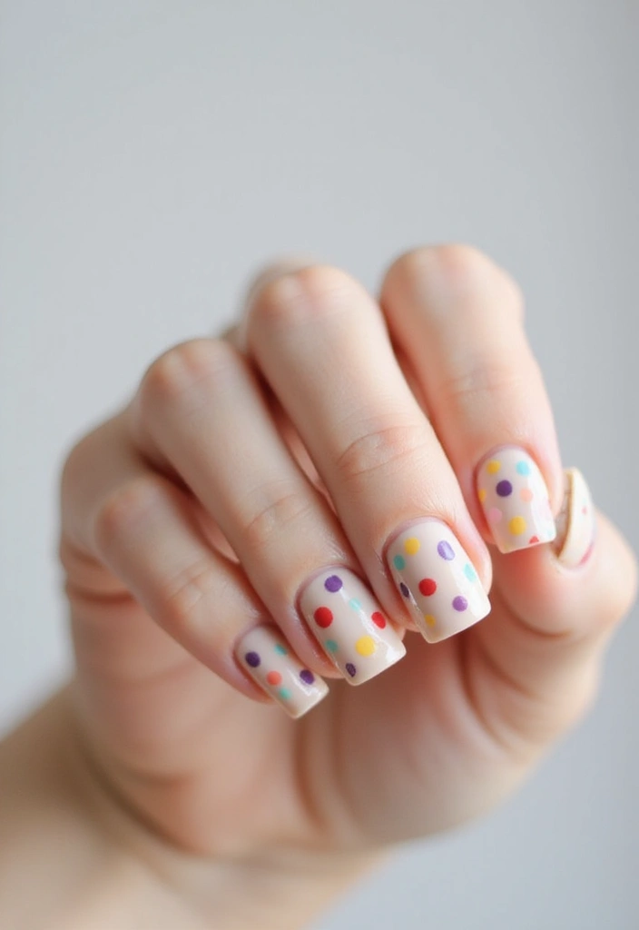 30 Minimalist Nail Art Designs That Are Quietly Stunning - 10. Simple Dot Patterns