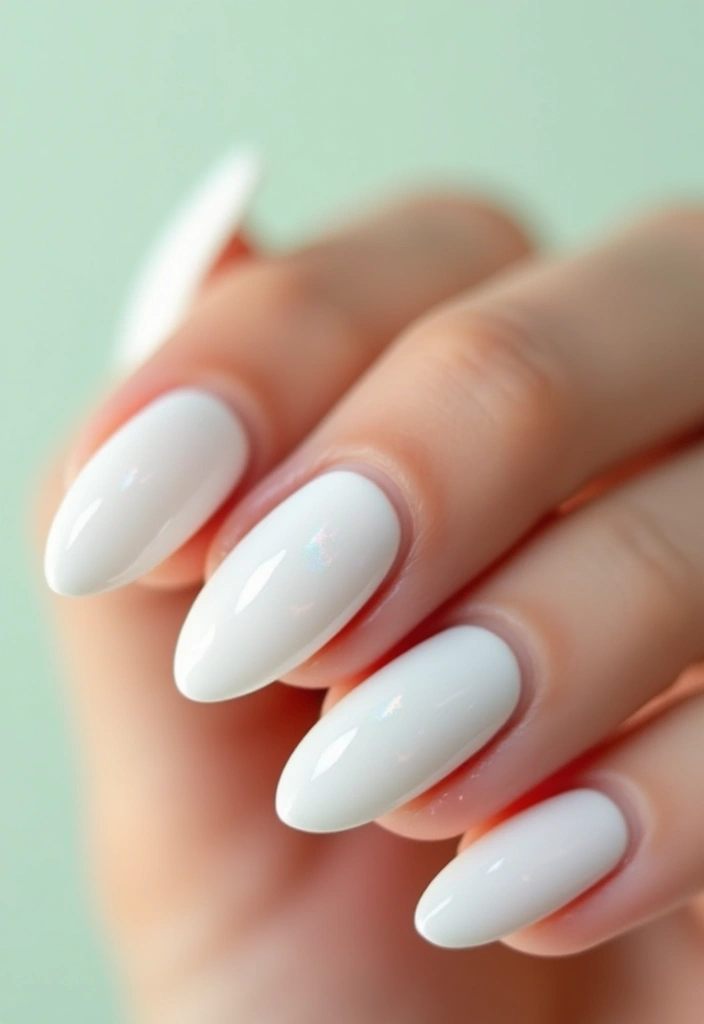 30 Minimalist Nail Art Designs That Are Quietly Stunning - 12. Clean White Nails