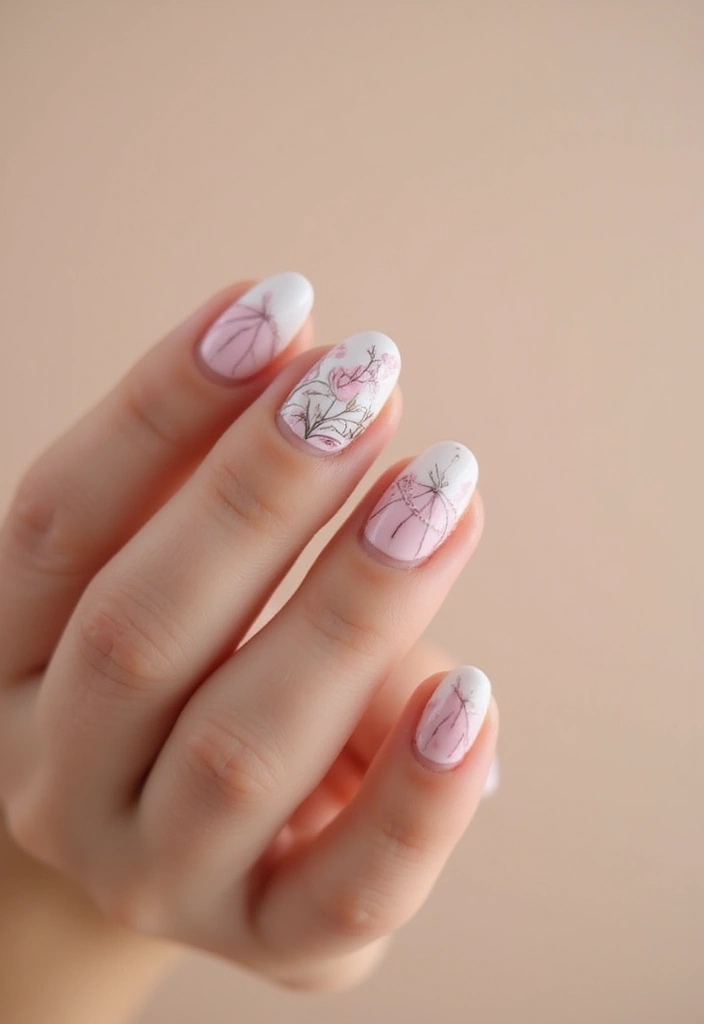 30 Minimalist Nail Art Designs That Are Quietly Stunning - 29. Dainty Line Art