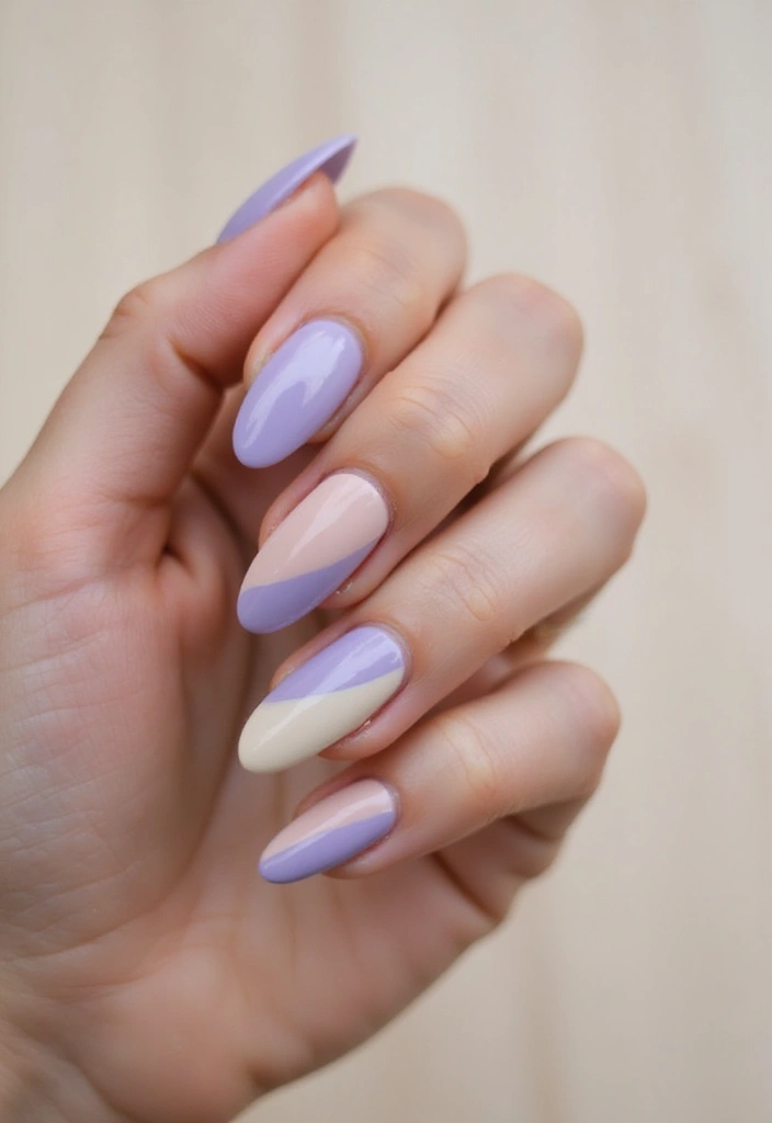 30 Minimalist Nail Art Designs That Are Quietly Stunning - 5. Subtle Color Block
