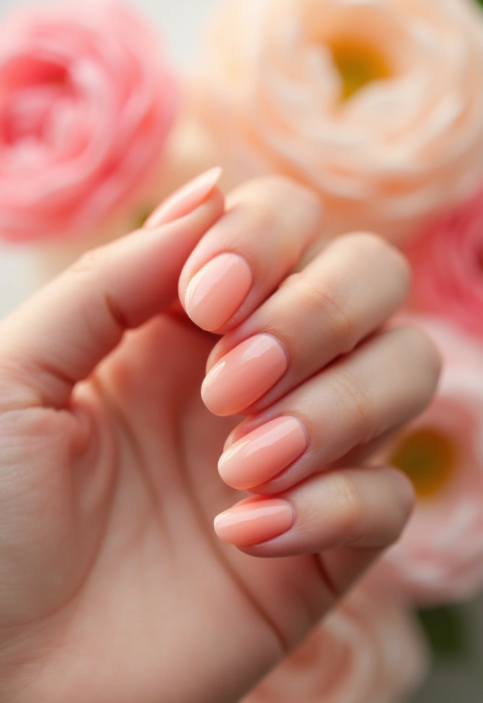 30 Spring Pastel Nails for Fresh, Floral Vibes - 5. Peachy Coral Tips