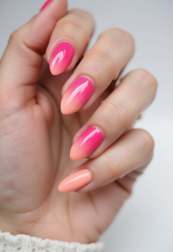 31 90s Nails Comeback: Thin Lines, Tiny Florals & Retro Cool - 4. Ombre Effect