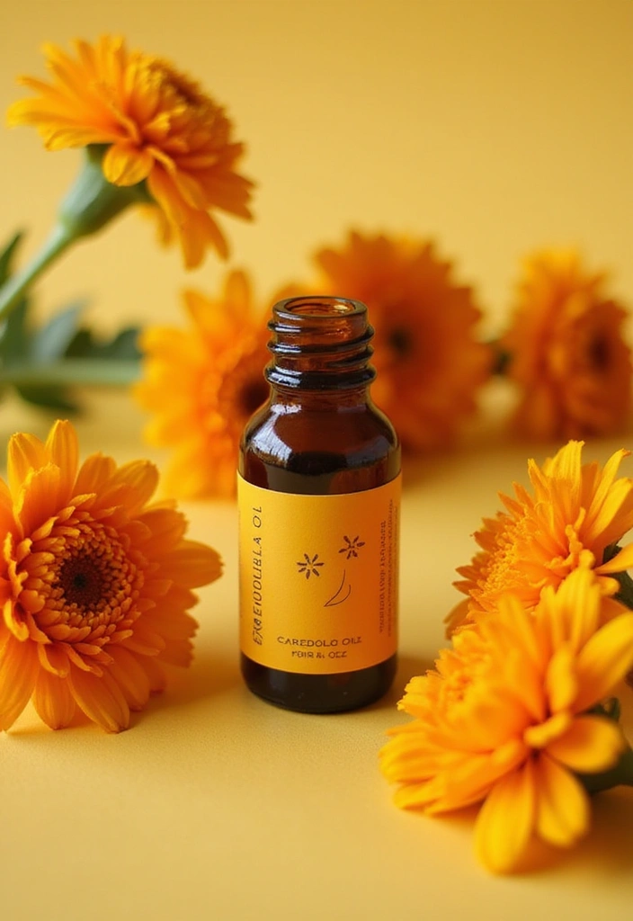 31 Best Nail Oils for Hydration & Growth: Eco-Friendly Solutions for Sustainable Beauty - 14. Calendula Oil: The Soothing Extract