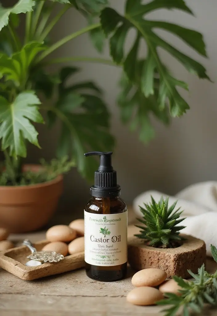 31 Best Nail Oils for Hydration & Growth: Eco-Friendly Solutions for Sustainable Beauty - 8. Castor Oil: The Thickening Agent