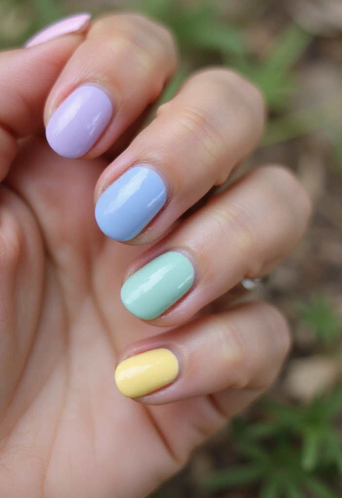 31 Nail Shapes Compared: Which One Suits Your Fingers Best? - 1. Round