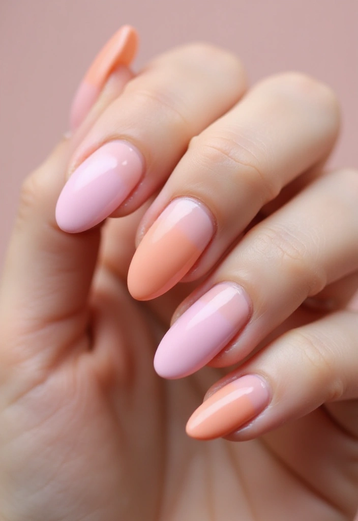 32 Soft Girl Nails with Pastels, Pearls, and Delicate Details - 9. Soft Ombre
