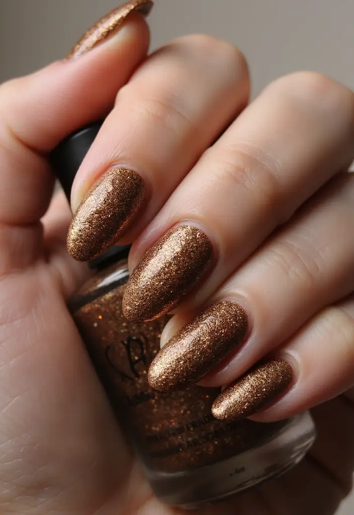 33 Eco-Friendly Nail Art Ideas Using Recycled Materials - 21. Coffee Grounds for Texture