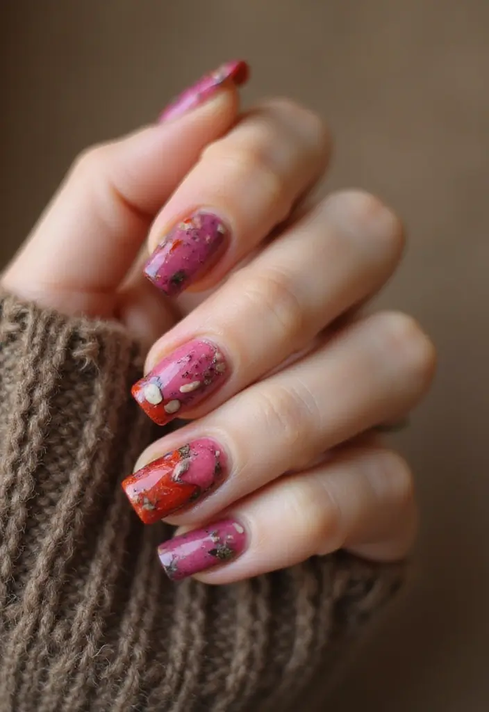 33 Eco-Friendly Nail Art Ideas Using Recycled Materials - 28. Natural Dye with Vegetable Peels