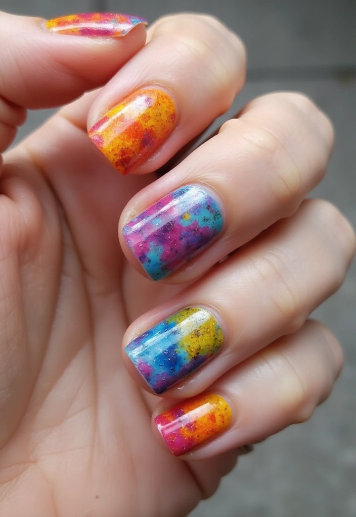 33 Eco-Friendly Nail Art Ideas Using Recycled Materials - 9. Old Jewelry Nail Embellishments