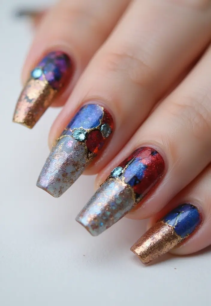 33 Glass Nail Trend: Transparent, Glossy, and Totally In Demand - 12. The Influence of Social Media on Glass Nail Trends