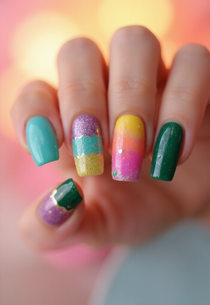 33 Glass Nail Trend: Transparent, Glossy, and Totally In Demand - 19. Glass Nails and Your Mood