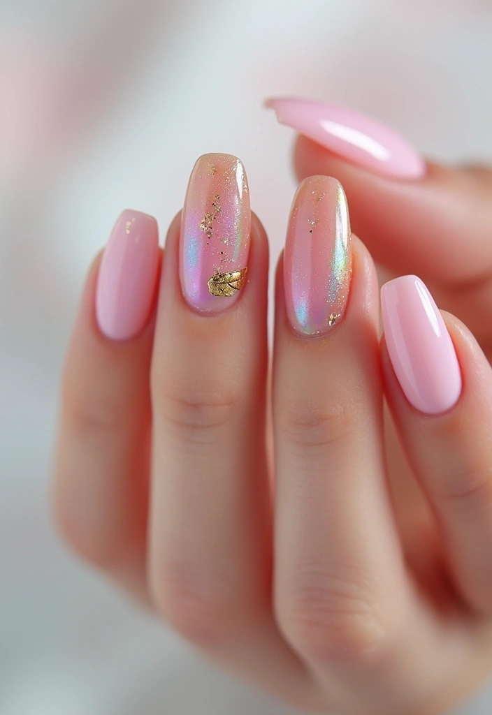 33 Glass Nail Trend: Transparent, Glossy, and Totally In Demand - 20. Traveling with Glass Nails