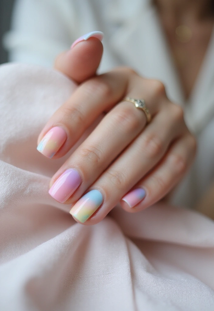 33 Glass Nail Trend: Transparent, Glossy, and Totally In Demand - 29. Glass Nails in the Fashion World