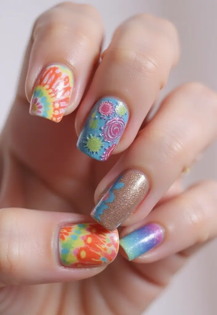 33 Press-On Nails That Look 100% Real (No One Will Know!) - 12. Textured Designs for Extra Dimension