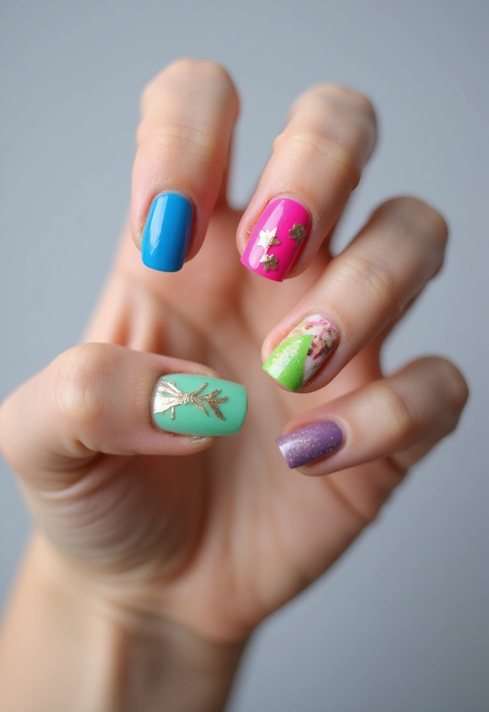 33 Press-On Nails That Look 100% Real (No One Will Know!) - 15. Statement Nail Set for Bold Personalities