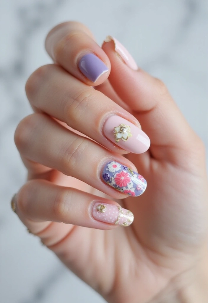 33 Press-On Nails That Look 100% Real (No One Will Know!) - 3. French Twist with a Modern Edge