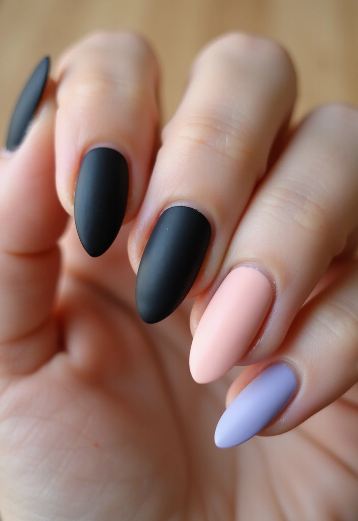 33 Press-On Nails That Look 100% Real (No One Will Know!) - 5. Elegant Matte Finishes