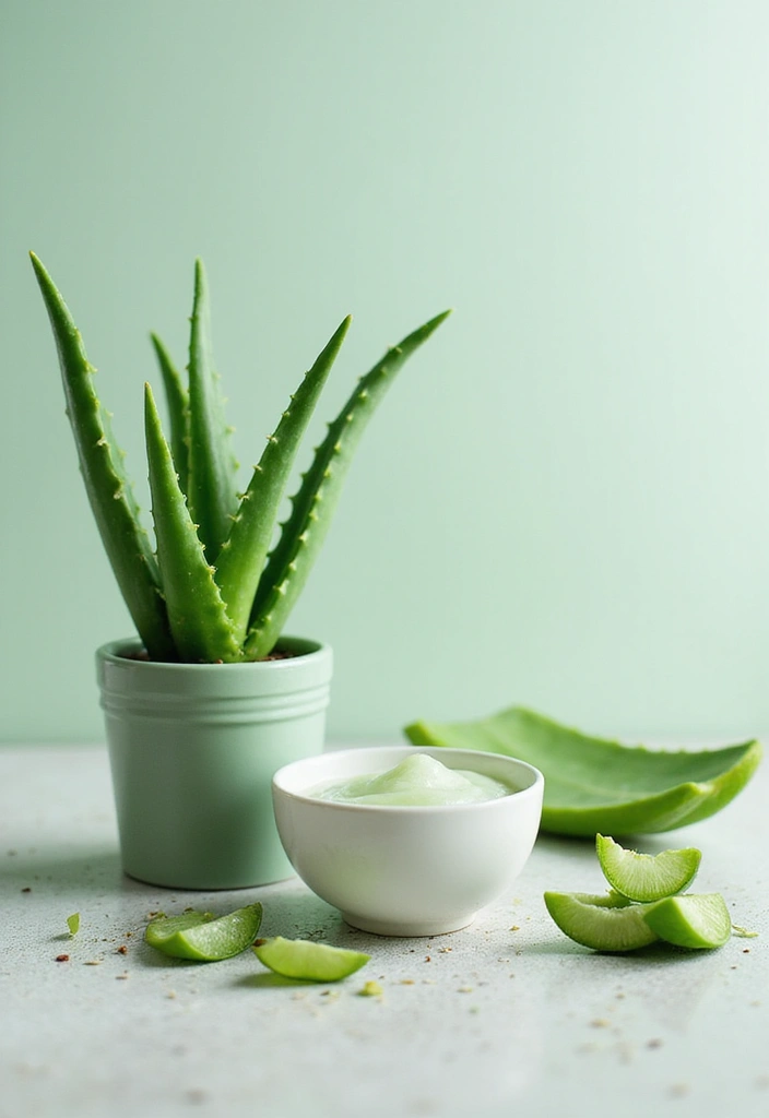 34 How to Soak Off Gel Nails Without Damaging Your Nails - 11. Aloe Vera Gel Application