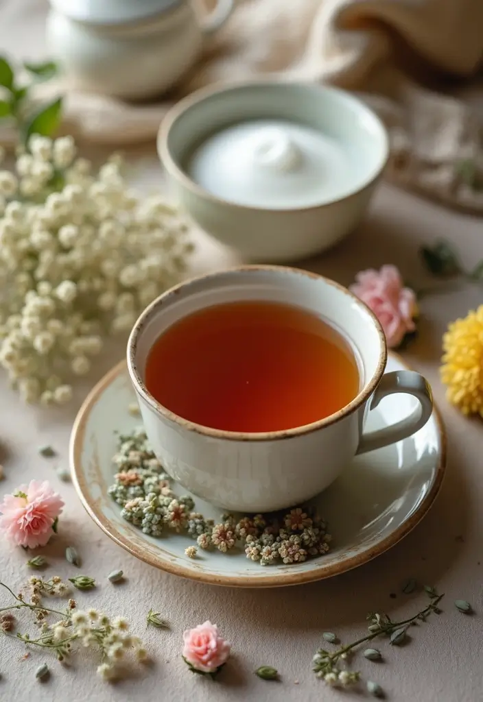 34 How to Soak Off Gel Nails Without Damaging Your Nails - 9. Herbal Tea Soak