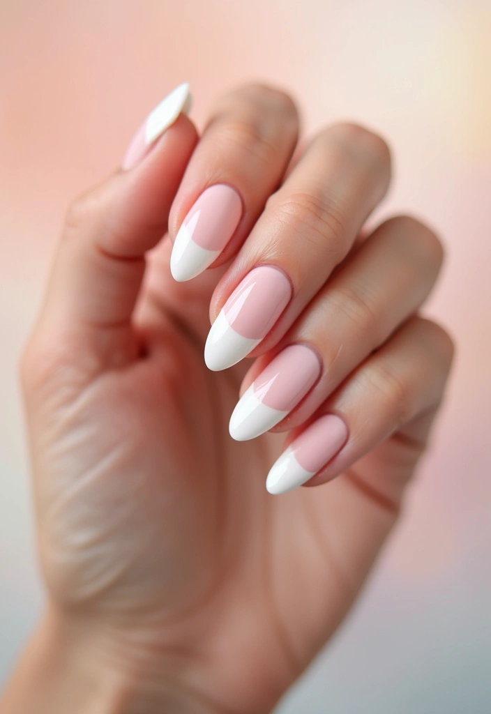 35 French Tip Nails 2024 – The Modern Twist Everyone’s Obsessed With - 1. Classic White Revamp