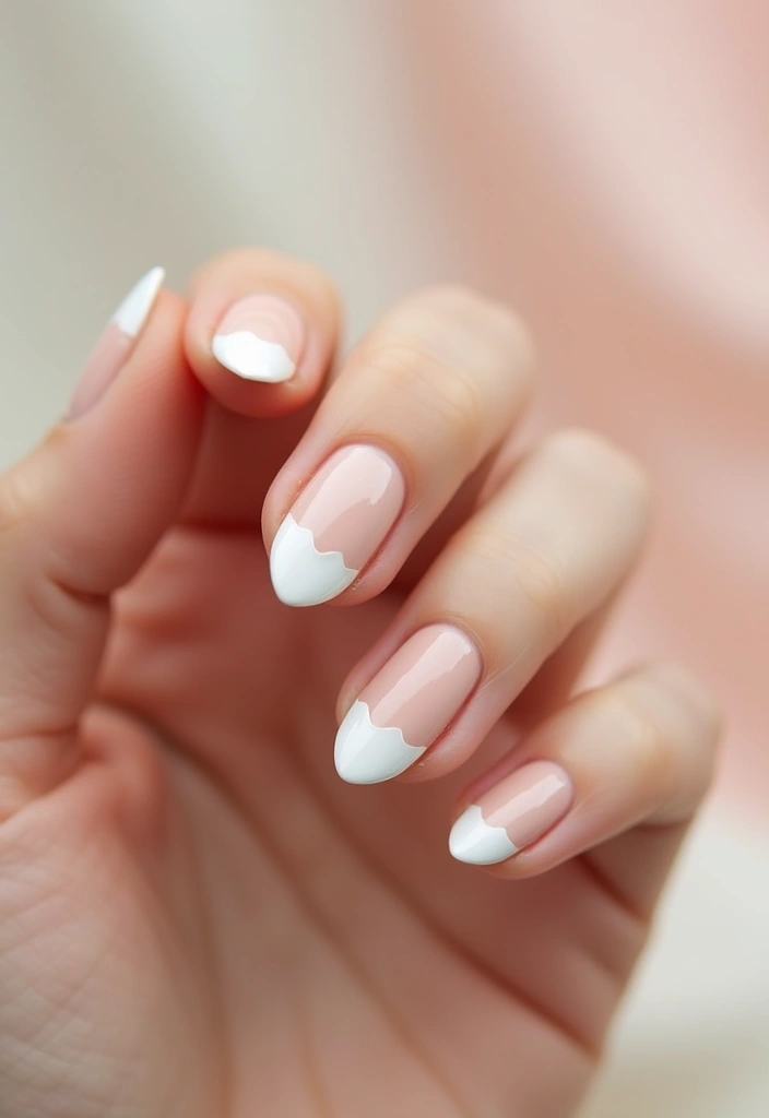 35 French Tip Nails 2024 – The Modern Twist Everyone’s Obsessed With - 12. The Classic French with a Twist