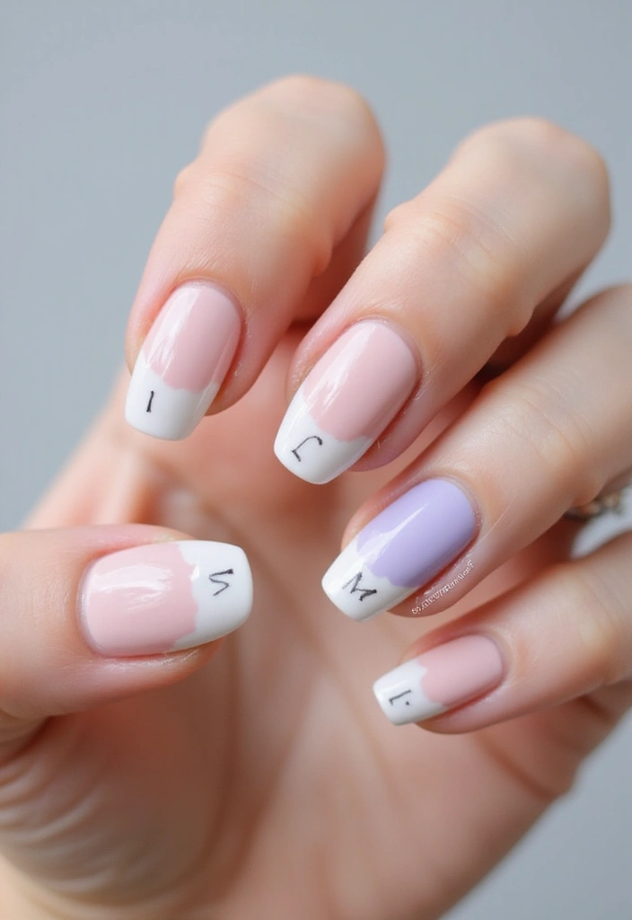 35 French Tip Nails 2024 – The Modern Twist Everyone’s Obsessed With - 20. Personalized French Tips