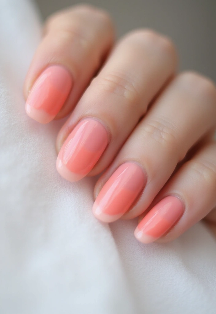 35 French Tip Nails 2024 – The Modern Twist Everyone’s Obsessed With - 21. The Gradient Effect