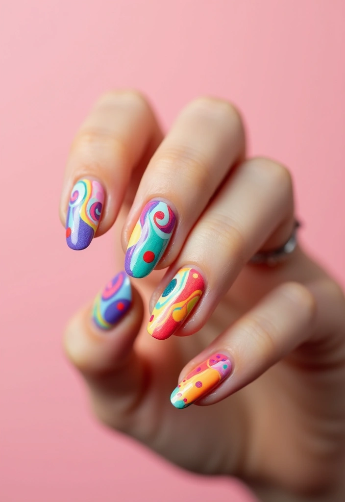 35 French Tip Nails 2024 – The Modern Twist Everyone’s Obsessed With - 26. Whimsical Patterns