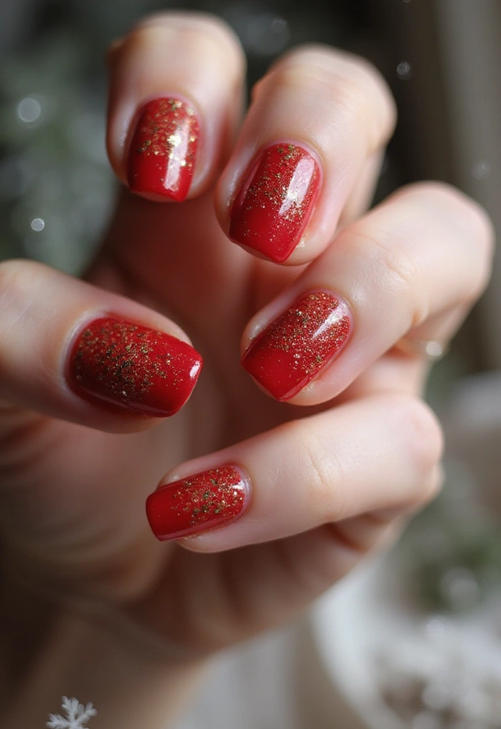 35 French Tip Nails 2024 – The Modern Twist Everyone’s Obsessed With - 30. Holiday Inspired Tips