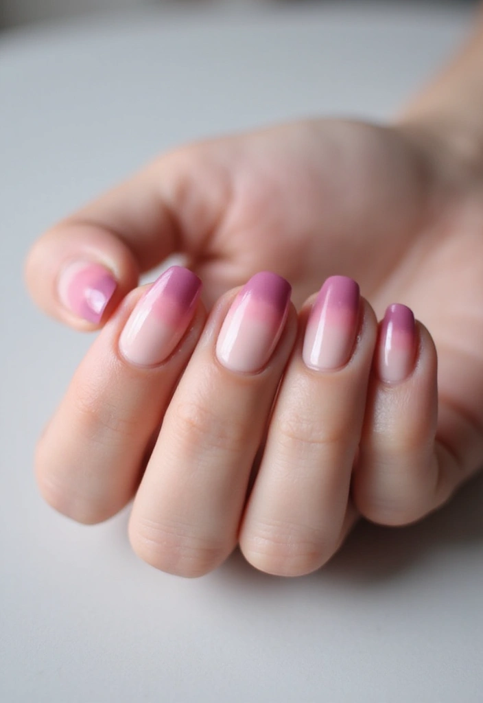 35 French Tip Nails 2024 – The Modern Twist Everyone’s Obsessed With - 4. Ombre French Tips