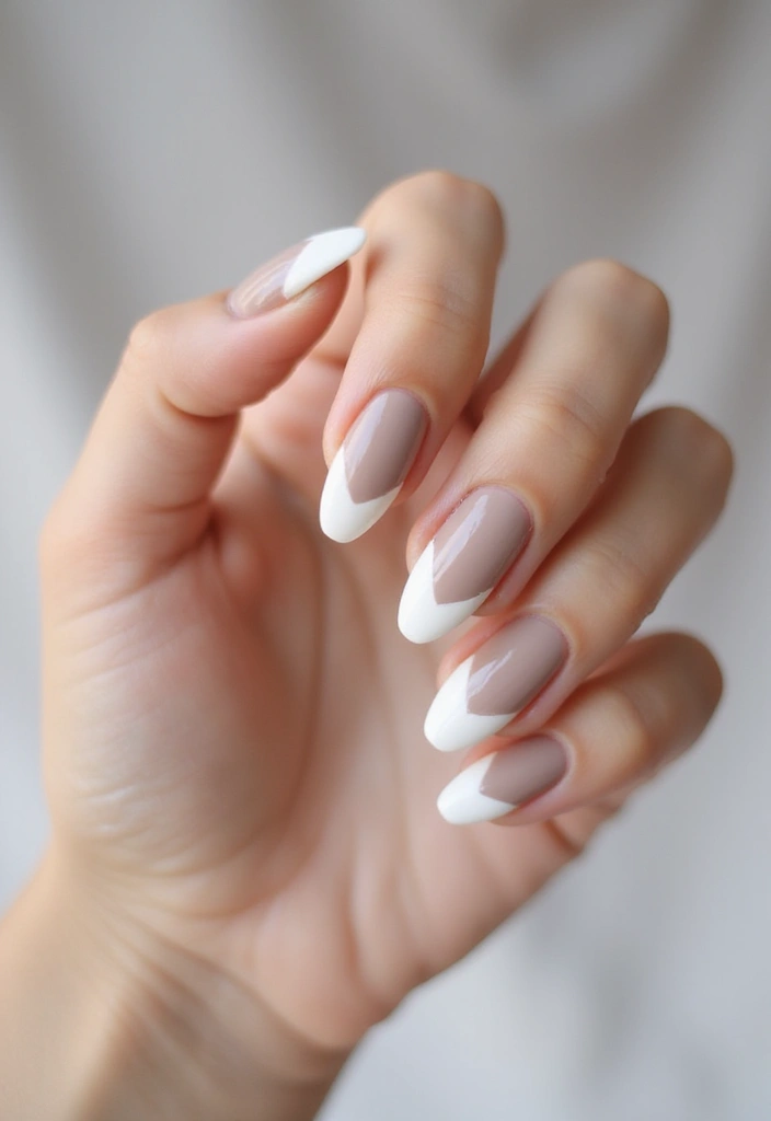 35 French Tip Nails 2024 – The Modern Twist Everyone’s Obsessed With - 9. Matte vs. Glossy Tips