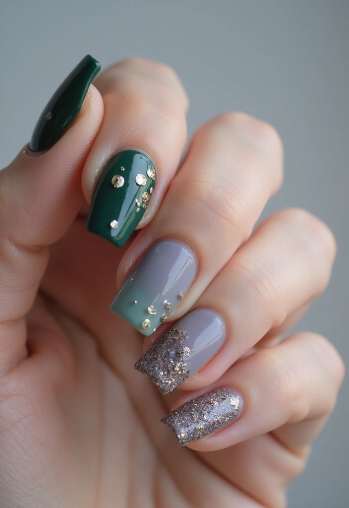 35 Square Nail Designs That Are Edgy Yet Elegant - 20. Textured Designs