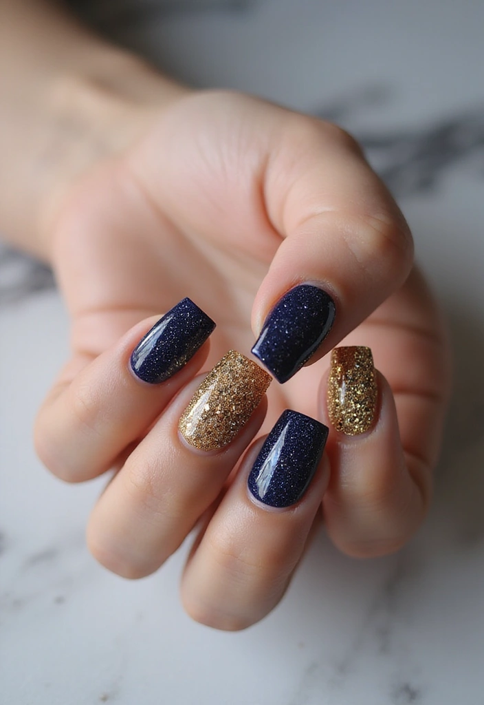 35 Square Nail Designs That Are Edgy Yet Elegant - 27. Caviar Beads